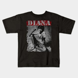 TEXTURE ART - DIANA ROSS  kids Kids T-Shirt